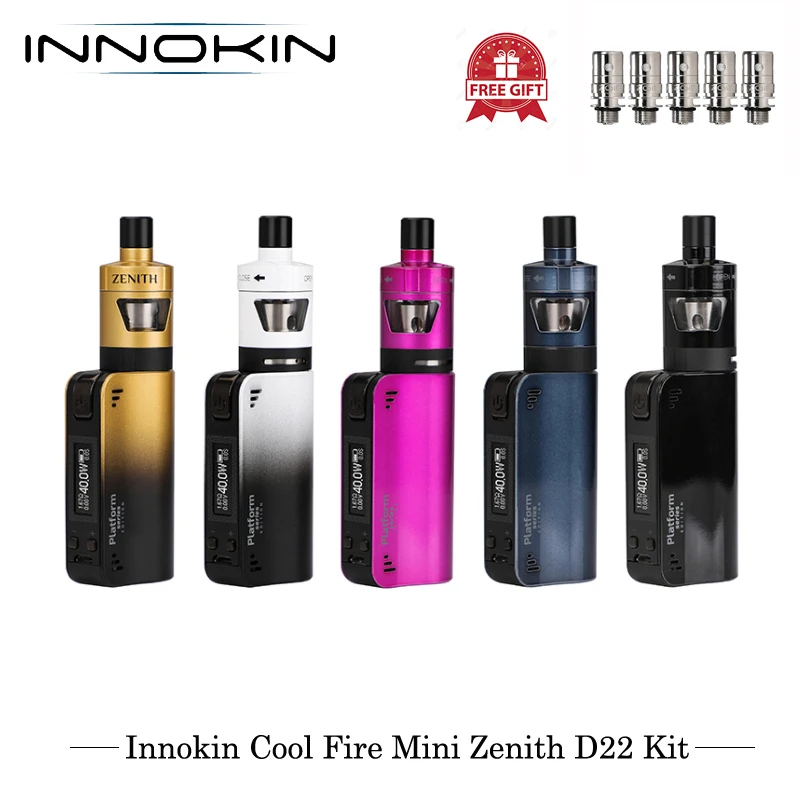 Электронные сигареты Innokin CoolFire Mini Zenith D22 40 Вт стартовый набор VV/VW Vape испаритель