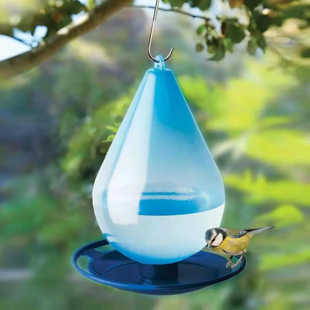 

Bird Feeder Plastic Hanging Bird Food Container Outdoor Waterproof Bird Feeder Pet Supplies Garden Decoration