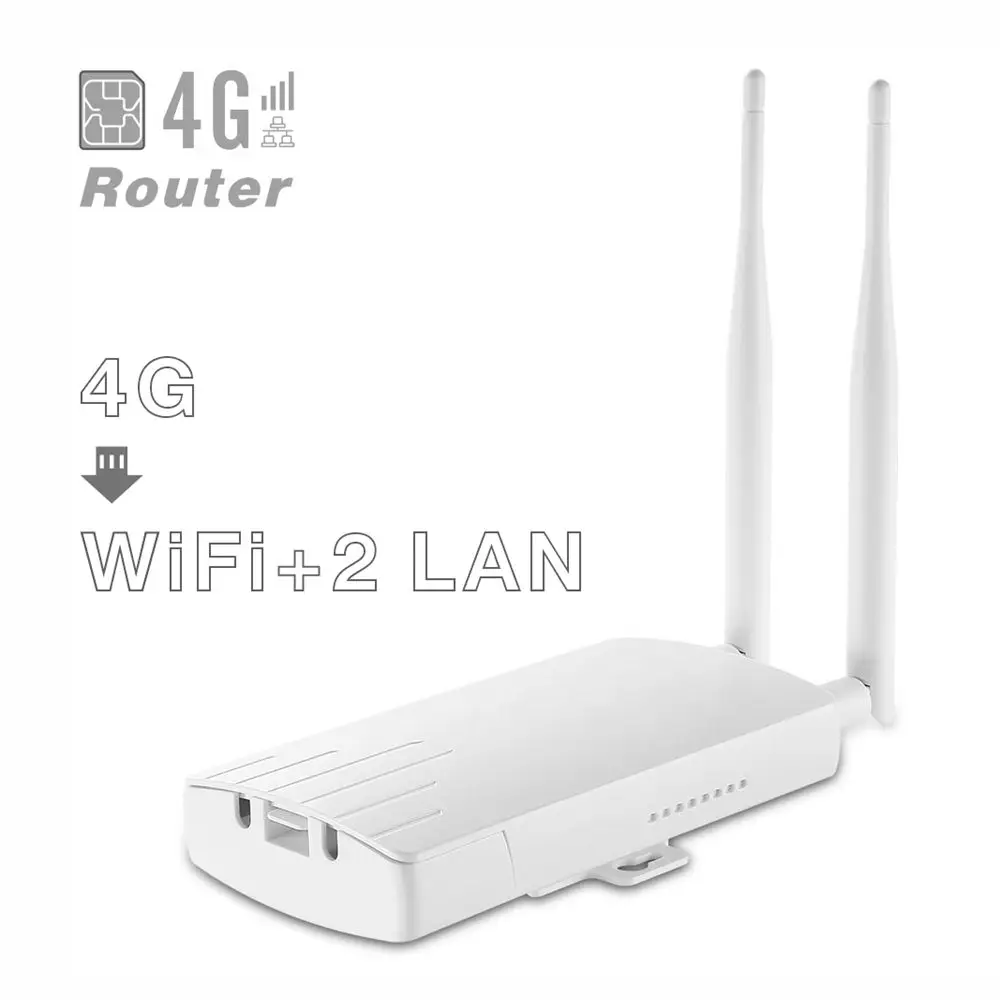 150 Мбит/с 4G Роутер IP66 водонепроницаемый уличный CPE CAT4 LTE SIM LAN Wi Fi роутер умный модем