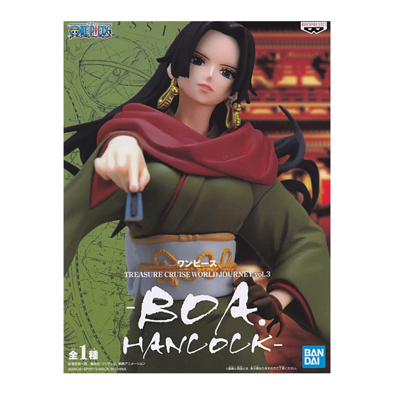 

Original Bandai One Piece TCWJ 3 BoaHancock 20 Cm PVC Action Figure Limited Scenery Decoration Model Toy Gift