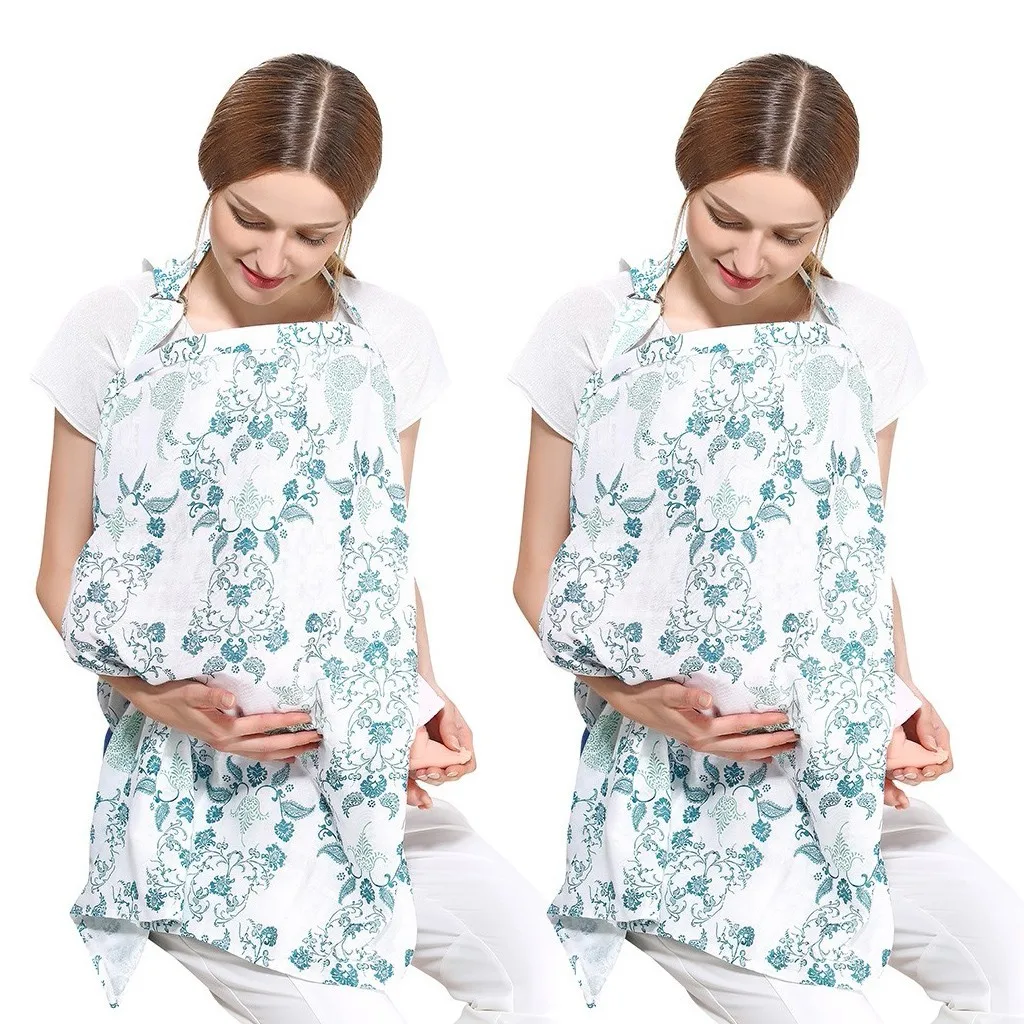 Чехлы для грудного вскармливания малышей хлопковый фартук кормящих мам шаль