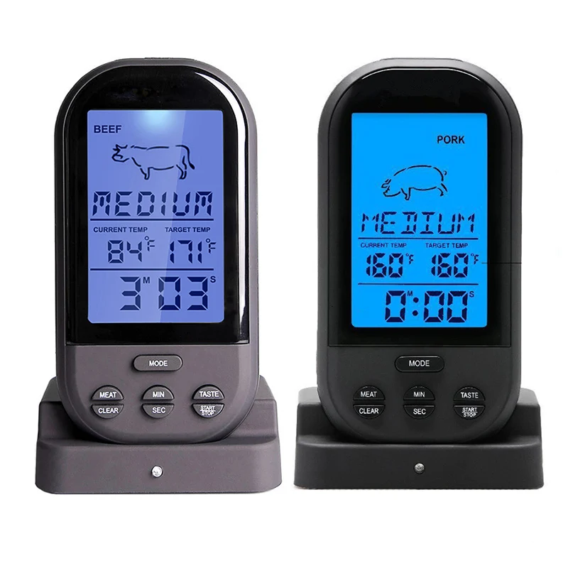 Цифровой беспроводной термометр для духовки Junejour приготовления мяса барбекю