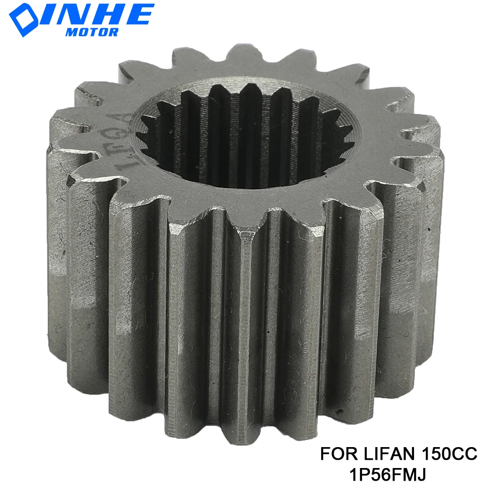 

Motorcycle 18T Clutch Primary Drive Gear For lifan 150 150cc 1P56FMJ Horizontal Kick Starter Engines Monkey Dirt Pit Bikes Parts