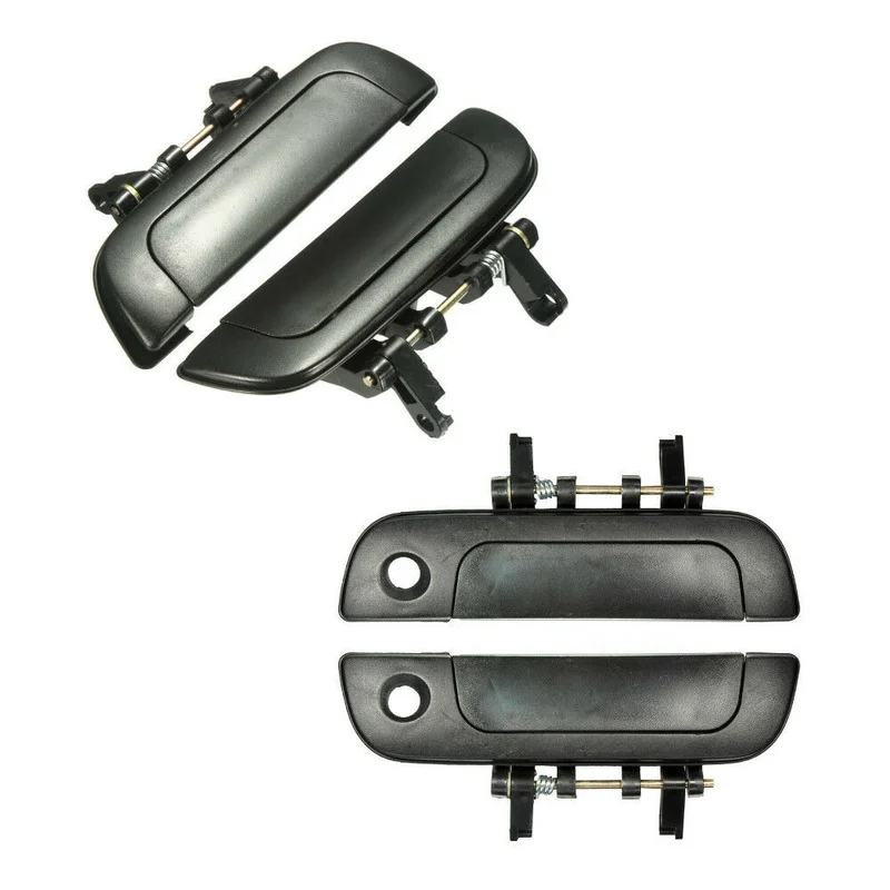 

4pcs Car Outside Door Handle Front Rear Left Right for 95-01 Suzuki Baleno Esteem Exterior Parts Plastic Gadget Car Accessories