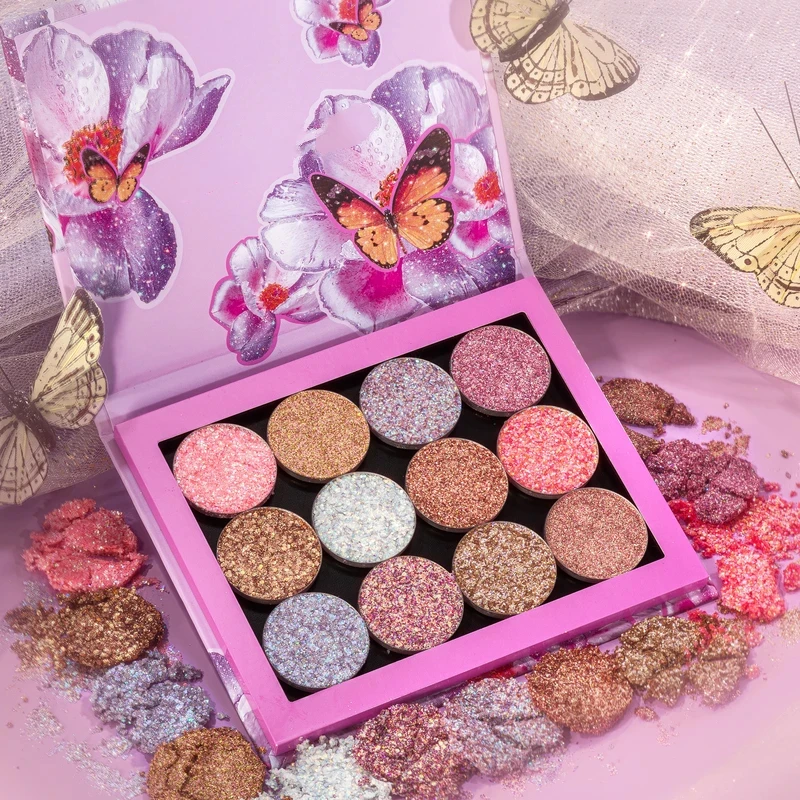 Павлин перо 12 цветов Палитра теней для век матовый Цвет Тени макияж| |