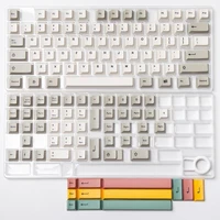 134 keys 9009 retro keycaps dye sublimation pbt cherry profile key caps for mx switch mechanical keyboard mini iso keyboard