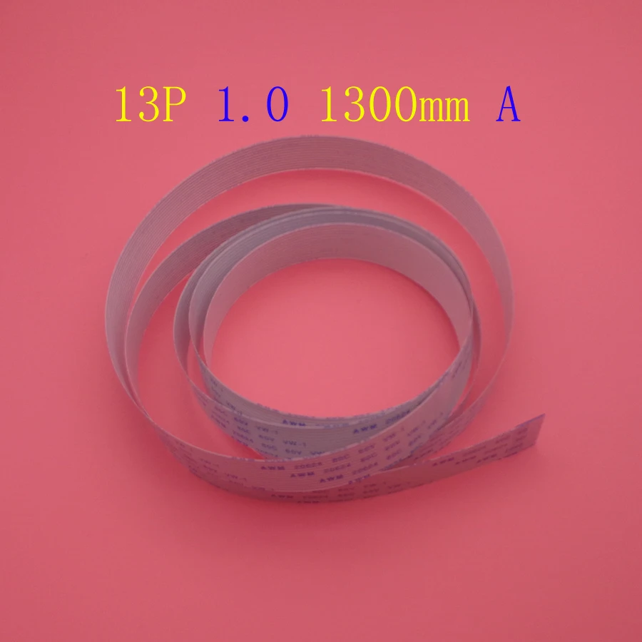 1 шт./лот 13pin Новый FFC FPC плоский гибкий кабель 0 мм шаг 13 pin прямая длина 1300 ширина 14 p