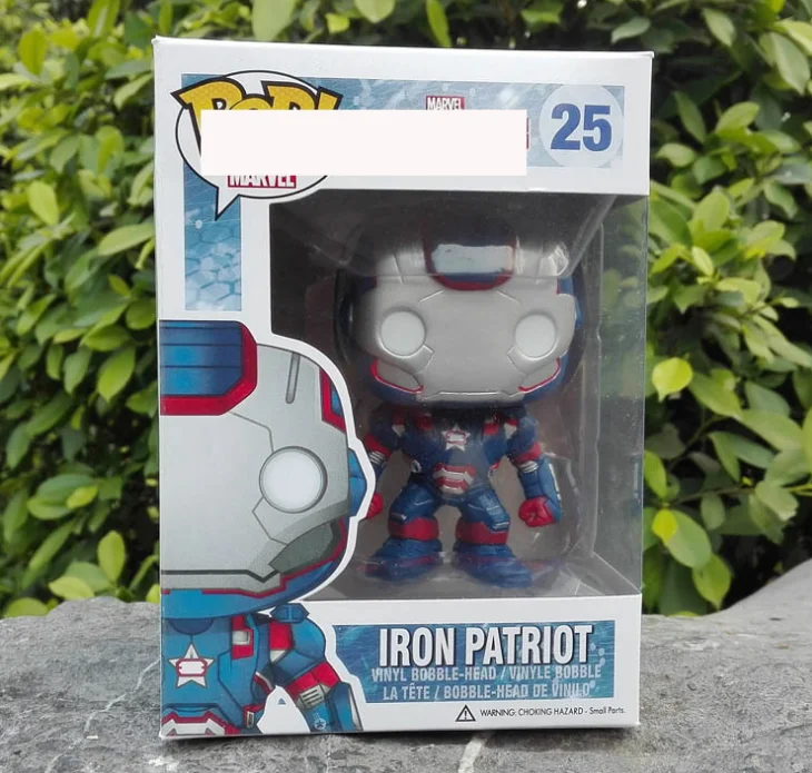 Funko POP Marvel Мстители Железный человек Tony Stark War Machine коллекция виниловых экшен и игрушек Фигурки Коллекционная модель игрушки для детей