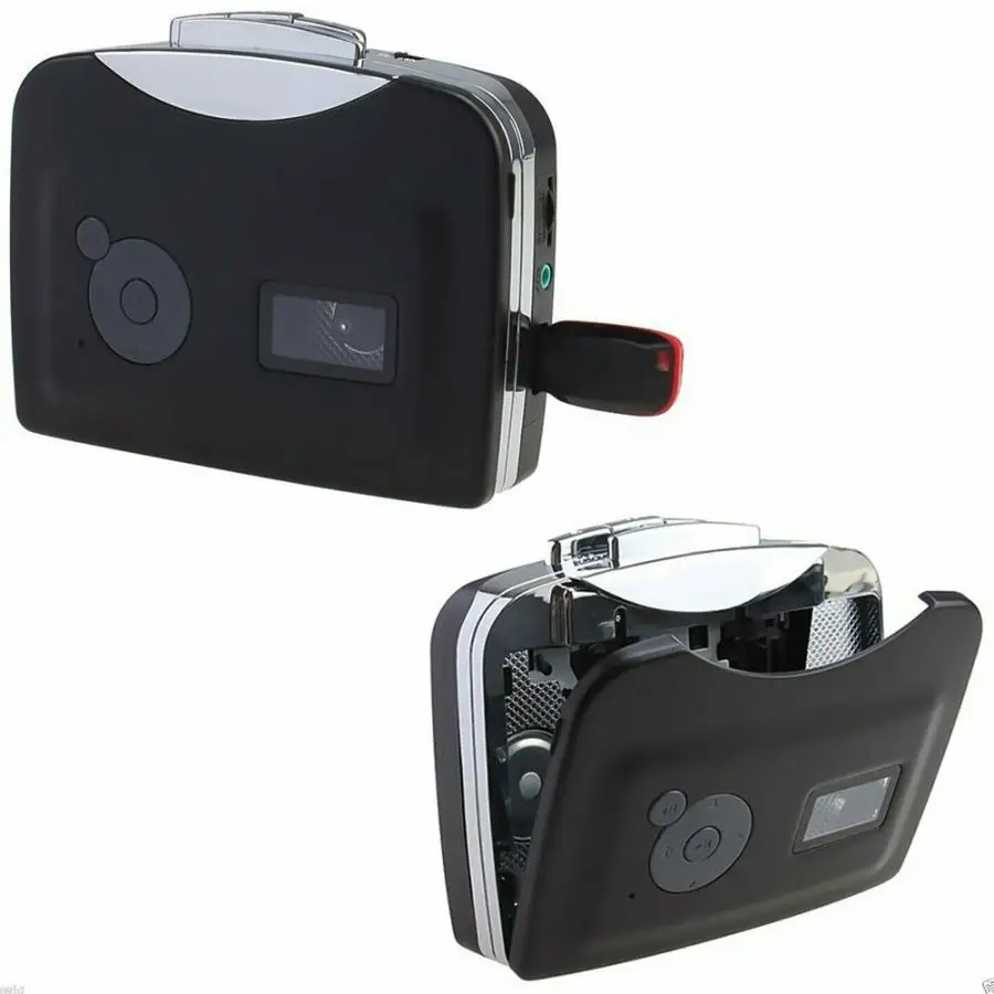 Новый vhs плеер EZCAP230 кассета в MP3 конвертер стерео USB цифровая лента wi/наушники
