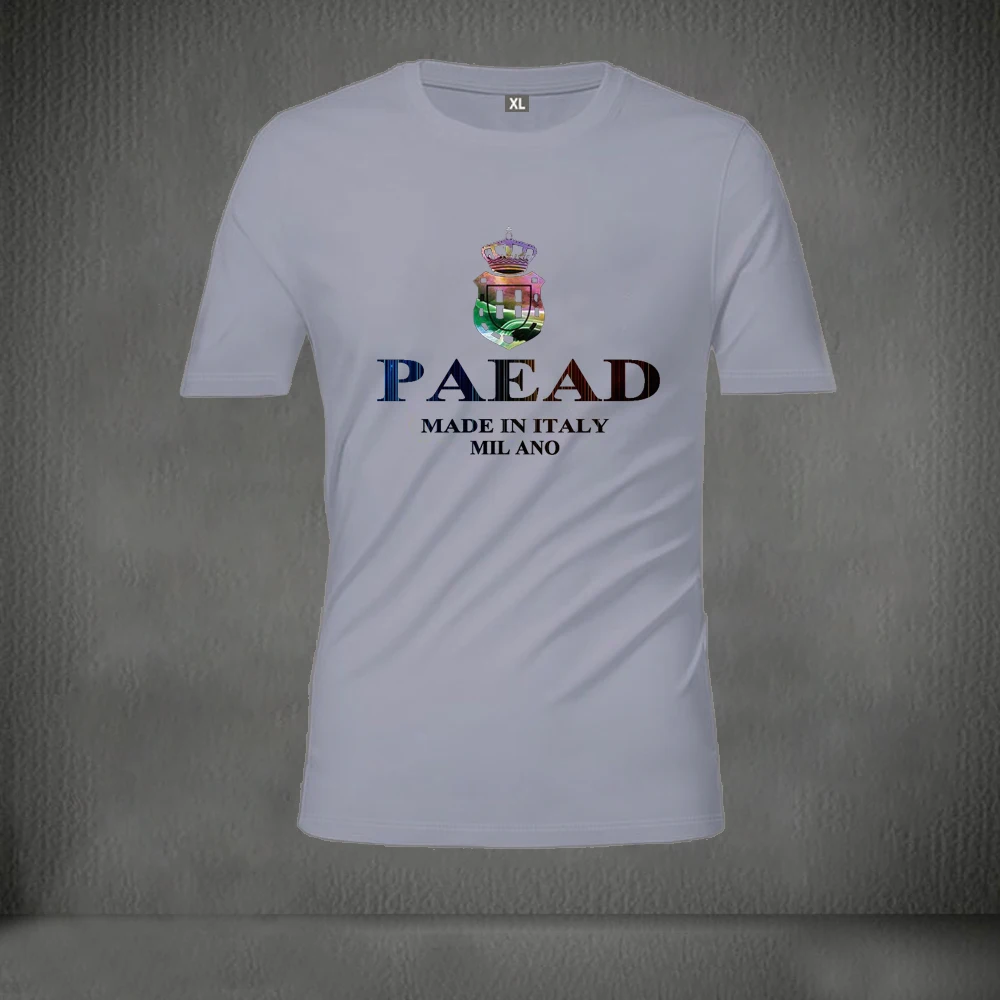 

New Men's T-Shirt Summer 3D Short-Sleeved Oversized Short Sleeve Personality Fashion Stitching Pattern T-Shirts For Men