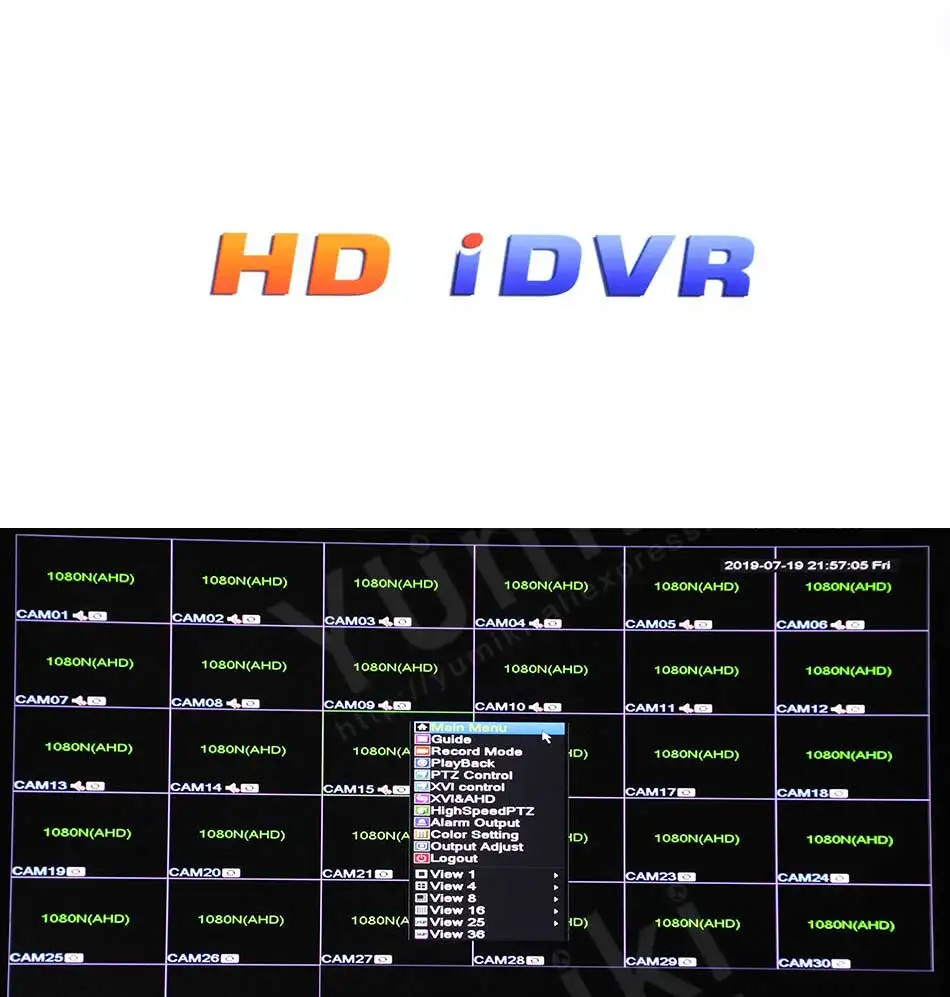 32ch 1080N DVR 6 в 1 коаксиальный CVI TVI AHD видеорегистратор системы Гибридный NVR для AHD 8CH IP поддержка USB, wifi XMEYE