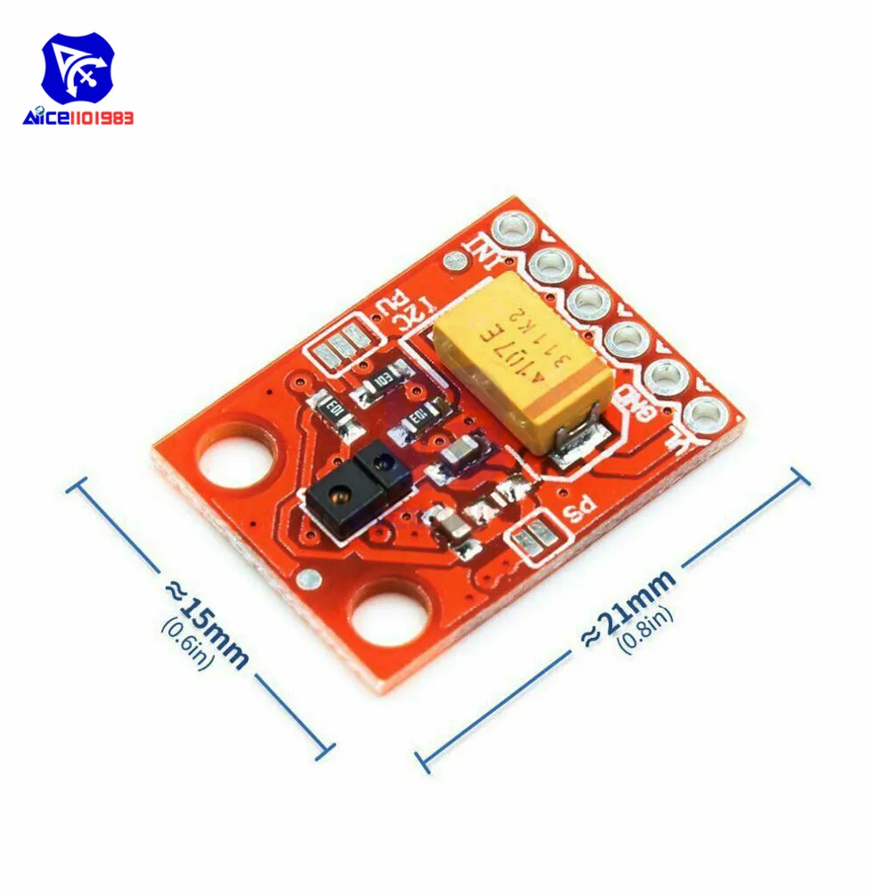 Diymore GY-9960-LLC APDS-9960 бесконтактный датчик приближения RGB обнаружения жестов модуль для Arduino