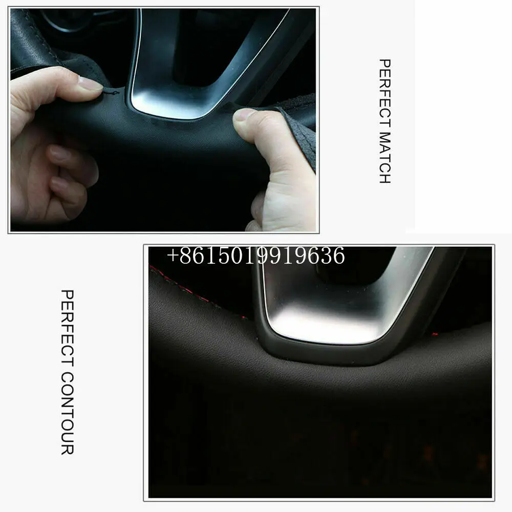 

DIY Car Steering Wheel Cover for BMW F20 F45 F30 F31 F34 F32 F33 F36 2012-2018