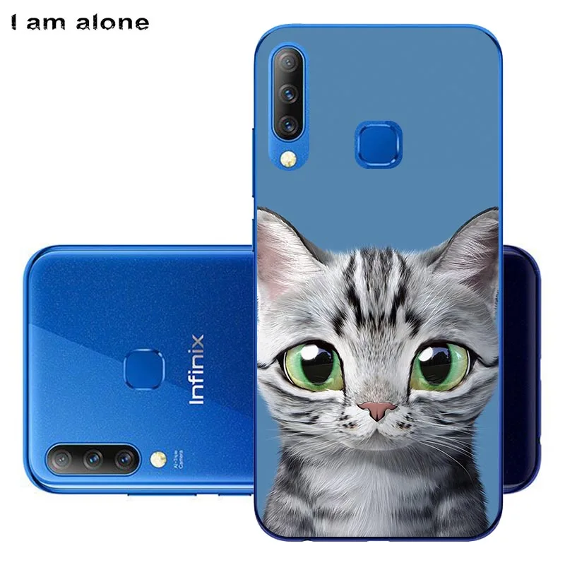 Solf TPU HH41 Чехлы для телефонов Infinix Hot S4 X626 6,2 дюймов мягкие сумки из ТПУ мобильный милый мультфильм Печатный для Infinix Hot S4 X626 - Цвет: Solf TPU HH41