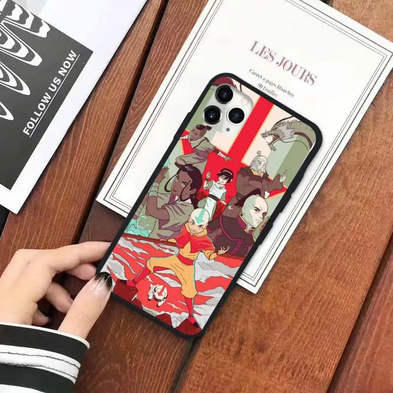 

Japan anime Avatar The Last Airbender Phone Case for iPhone 11 12 pro XS MAX 8 7 6 6S Plus X 5S SE 2020 XR