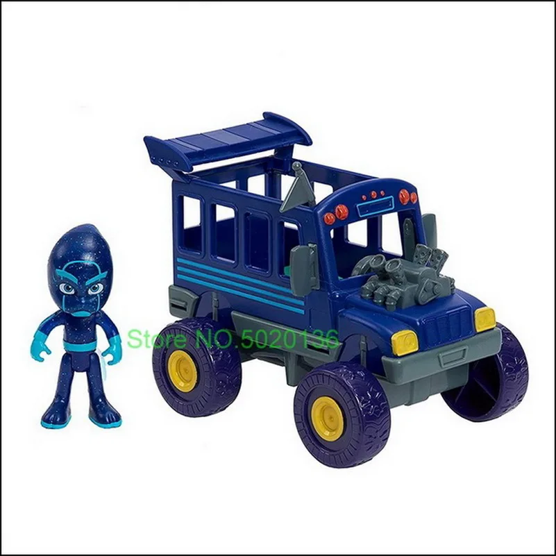 PJ Driving Characters Masks Car Jouet Oyuncak Greg Amaya Freddy Pajamases Toy Juguetes Anime Figures Birthday Christmas Gift | Игрушки и