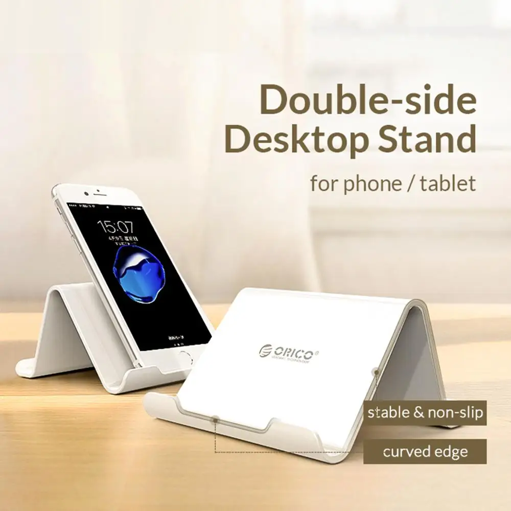 Настольный держатель для телефона ORICO двусторонняя Подставка планшета Ipad Samsung