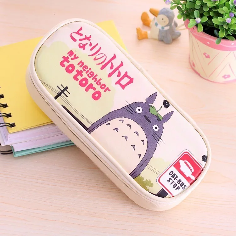 Чехол для карандашей totoro, kalem kutu papeleria, чехол для карандашей, милая сумка для карандашей, большая вместительность, plumier estojo de lapis, сумка для ручек