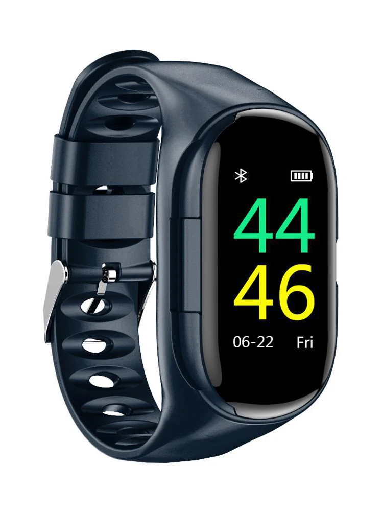 

New Smart Watch Bracelet M1 Stereo 2in1 Bluetooth Heart Rate Blood Pressure Sports Heart rate monitoring Smart Watches