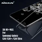 Для Samsung Galaxy S20 Ultra S20+ Plus 5G закаленное стекло Анти-взрыв Nillkin 3D DS + MAX полная Защита экрана для Samsung S20