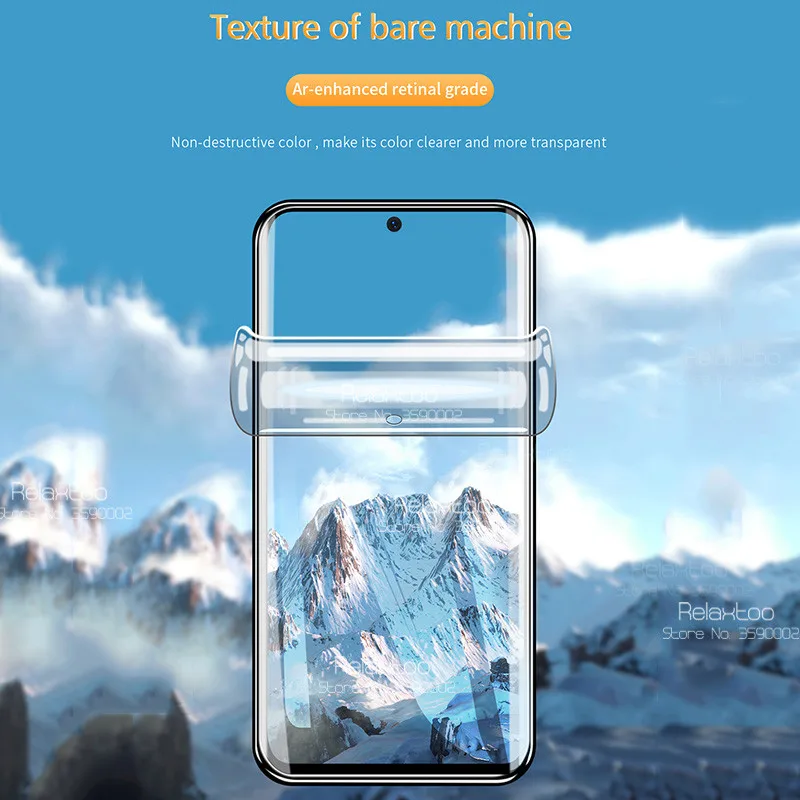 

3pcs 100D Curved Hydrogel Film For samsung galaxy s20 Ultra s10 s8 s9 note 10 plus s 8 9 safety soft Films not tempered Glass