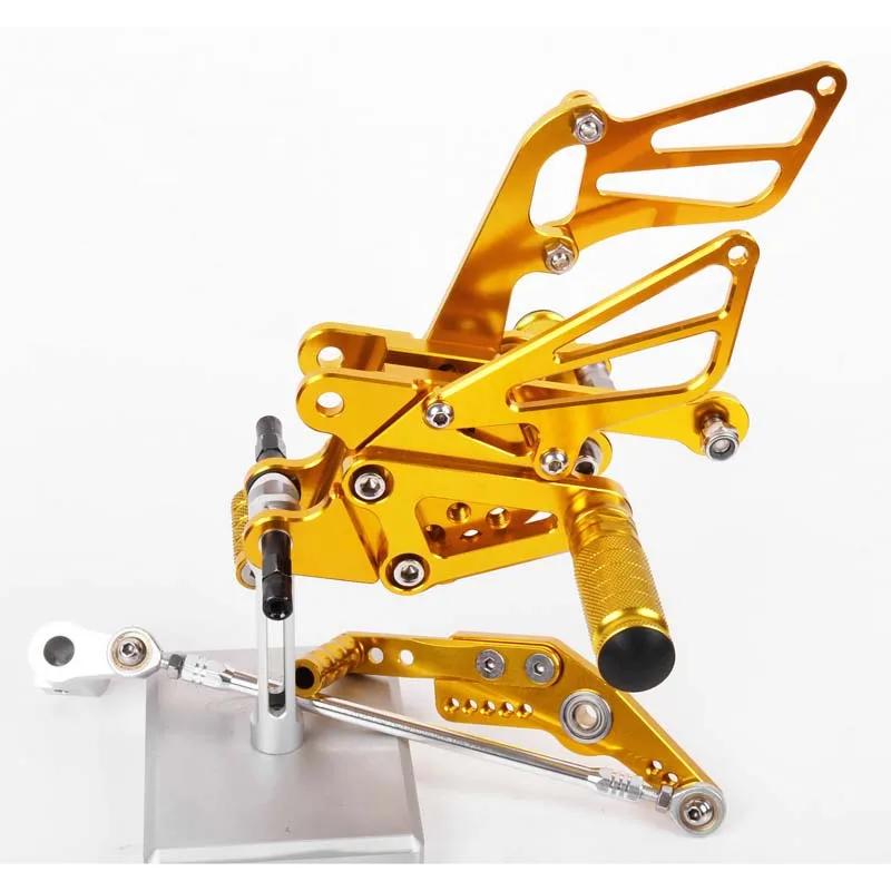 SMOK педаль мотоцикла для Honda CBR1000RR 2004 2005 2006 2007 алюминиевый сплав Rearset подножки
