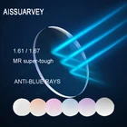 1,61 MR-8 1,67 MR-7 Asperical антибликовыми свойствами светильник рецептурные линзы супержесткое компьютерная оптическая стеклянная линза синий светильник с блокировкой