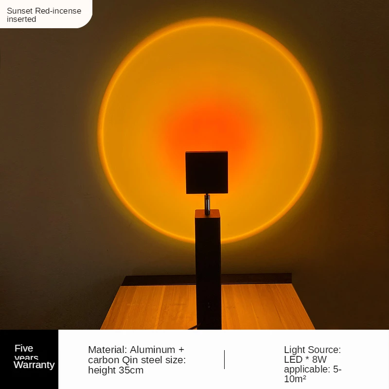 

Студийная Настольная лампа с проекцией заката LL