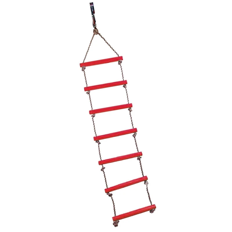 

Climbing Rope Ladder 6 Rungs Climbing Rope Swing Set Accessories for Boys Children Climbing Exercise