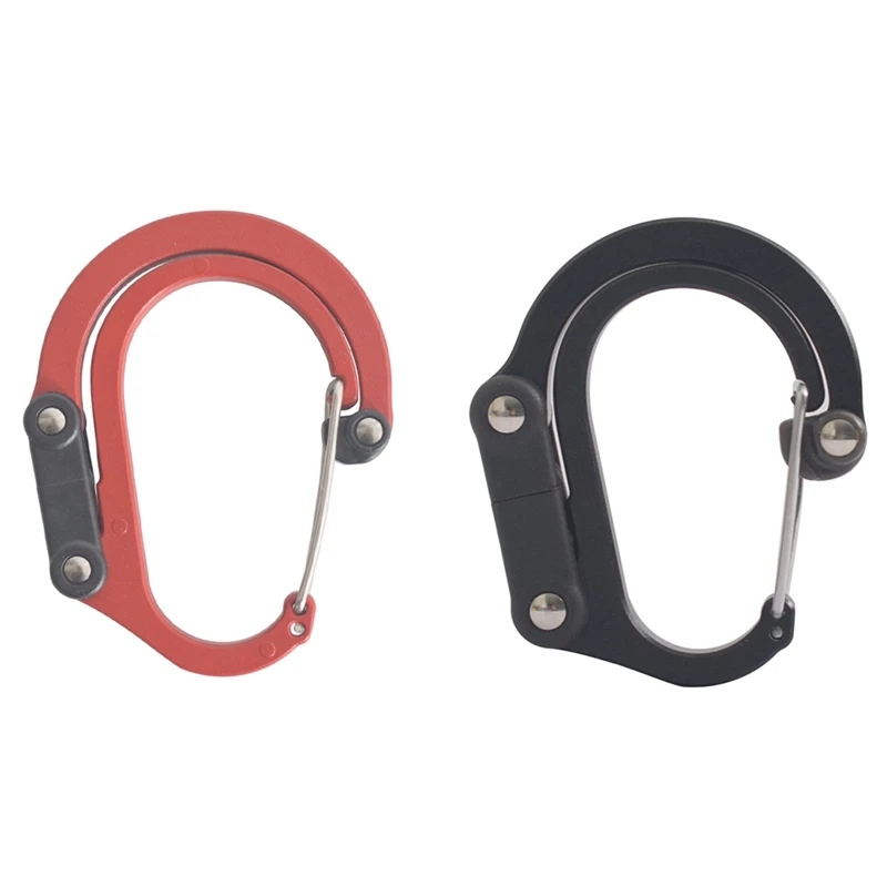 

Многофункциональный D-образный карабин, брелок с поворотом на 360 градусов для кемпинга, походов, путешествий