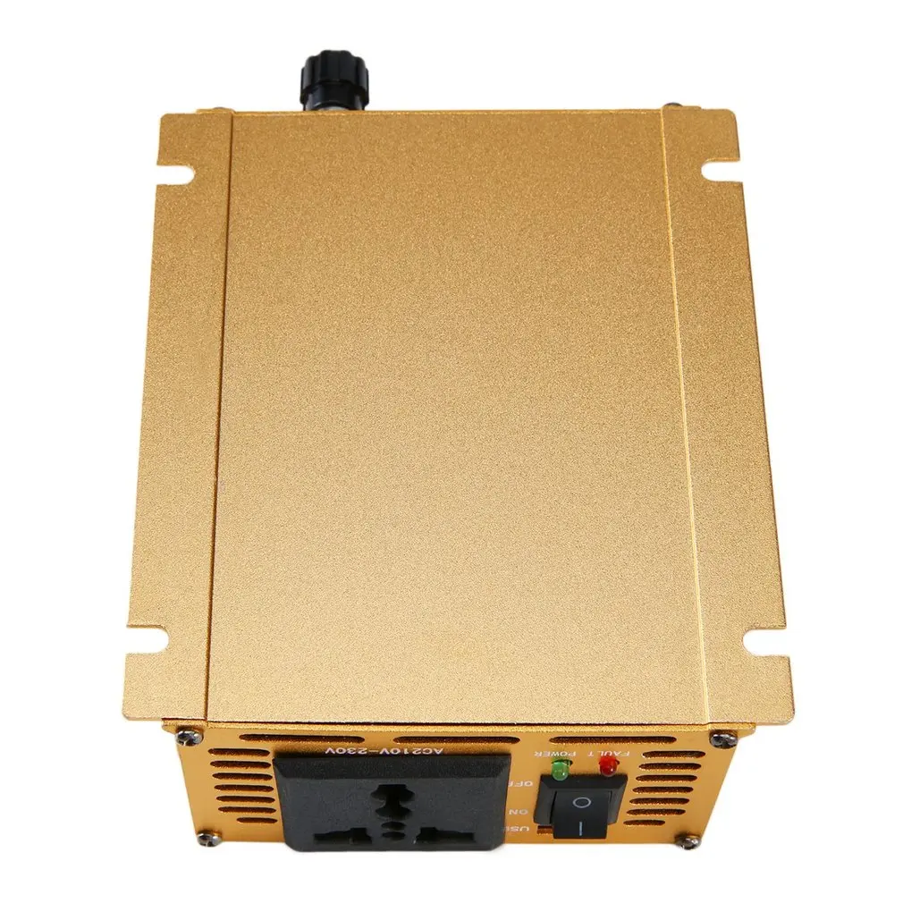 

Onever Car Sine Wave Power Inverter DC12V To AC220V USB Adapter Voltage Transformer Stable Multi-Protection High Quality Durable