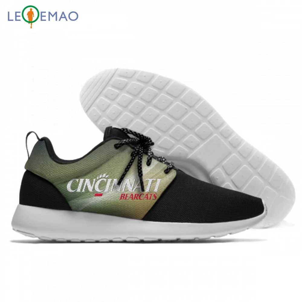 

Personality Running Shoes Cincinnati Hot Printing Bearcats Unisex Lightweight Walking Lace-Up Gym Casual Sneaker