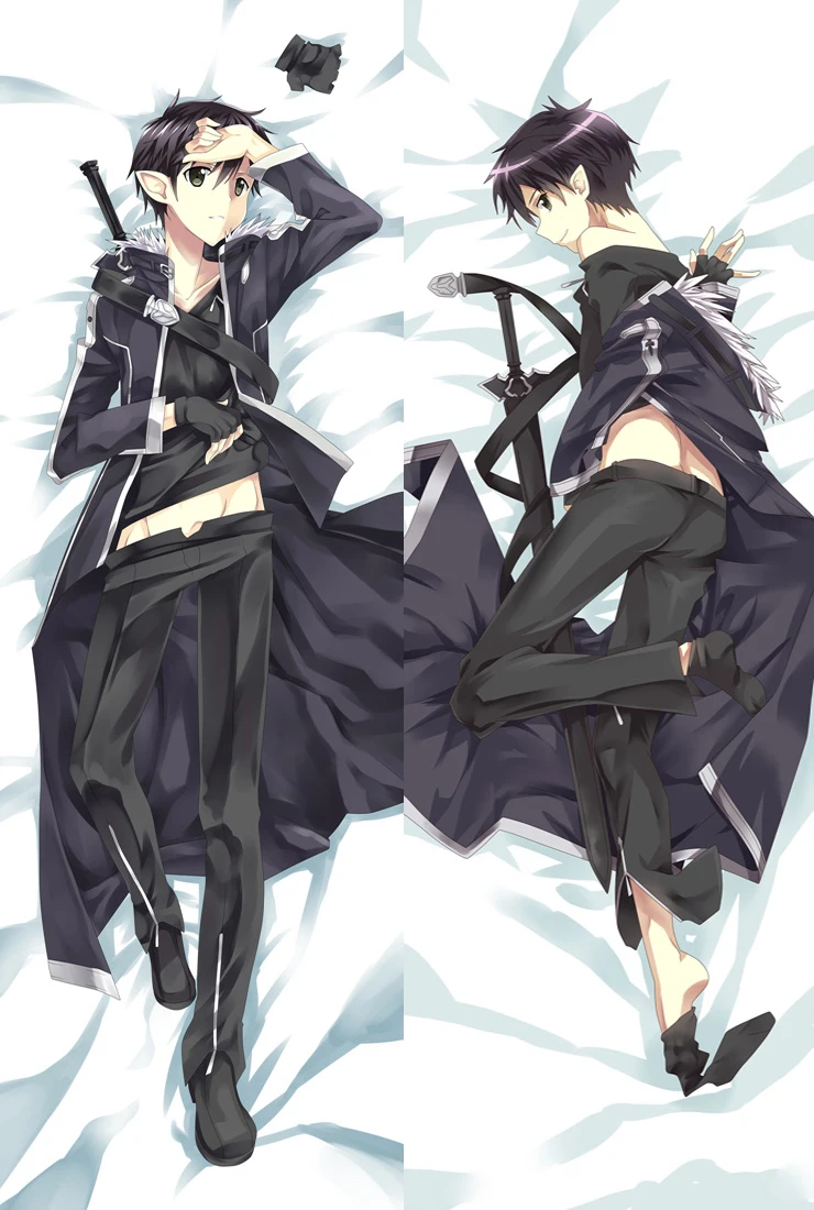 Чехол с изображением искусства из аниме Sword Art Online чехол Kirigaya Kazuto обнимающая