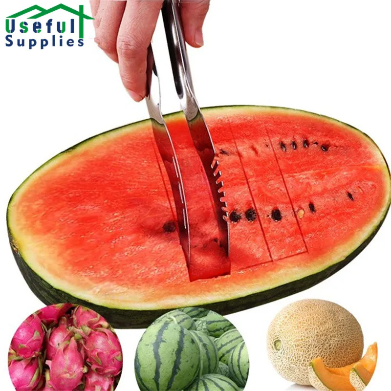 

Household Kitchen Stainless Steel Multifunctional Fruit Watermelon Slicer for Kitchen Convenience Cutting Utensils Fruit Tools