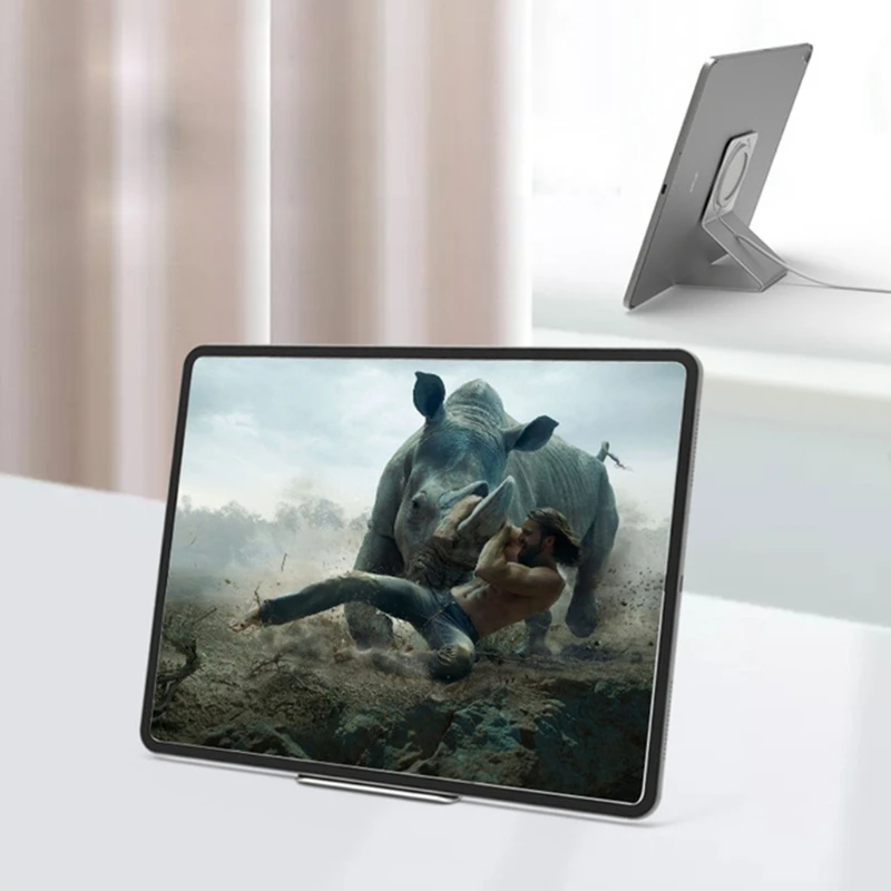 

R58A Aluminum Alloy Holder Stand Designed for Mobilephone Magnetic Wireless Charger Creative Desktop Stents