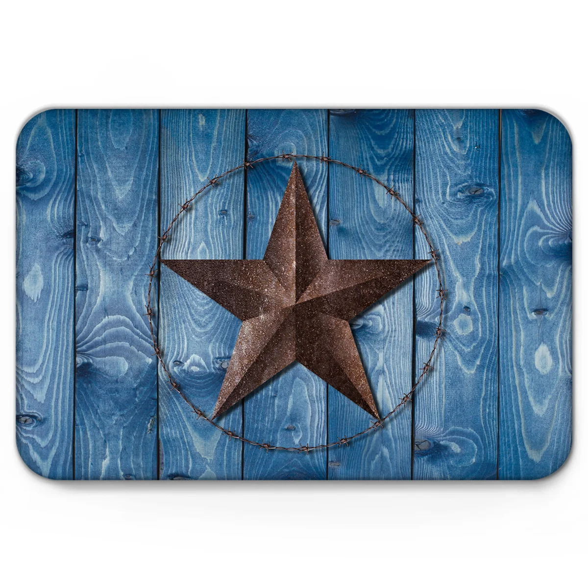 Техасская Звезда Ретро сельский дом сарай коврик пол ковер передняя дверь