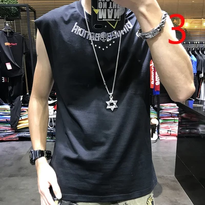 

Summer tide brand men's short-sleeved t-shirt trend Korean version of self-cultivation ice silk t-shirt wild retro