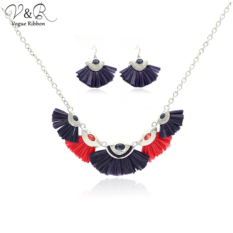 Серьги-подвески с имитацией родиевого покрытия ожерелье со специальным