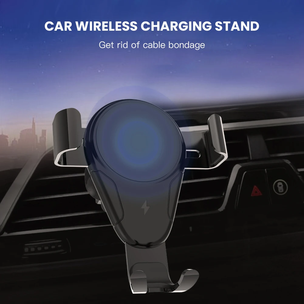 10 Вт Быстрое беспроводное зарядное устройство автомобильное крепление