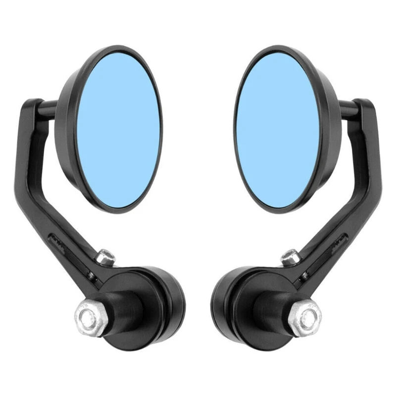 

2022 New Wide Range Back Sight Reflector 2Pcs Universal 7/8" Motorcycle Rearview Mirror