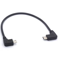 type c to micro usb cable 90 deg usb c male to micro b male adapter converter