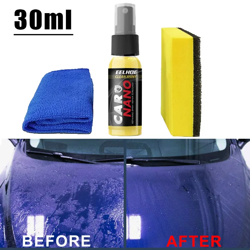 

30 мл авто с украшением в виде кристаллов Керамика автомобильное покрытие Краски уход гидрофобное нано-покрытие Водонепроницаемый высокого...