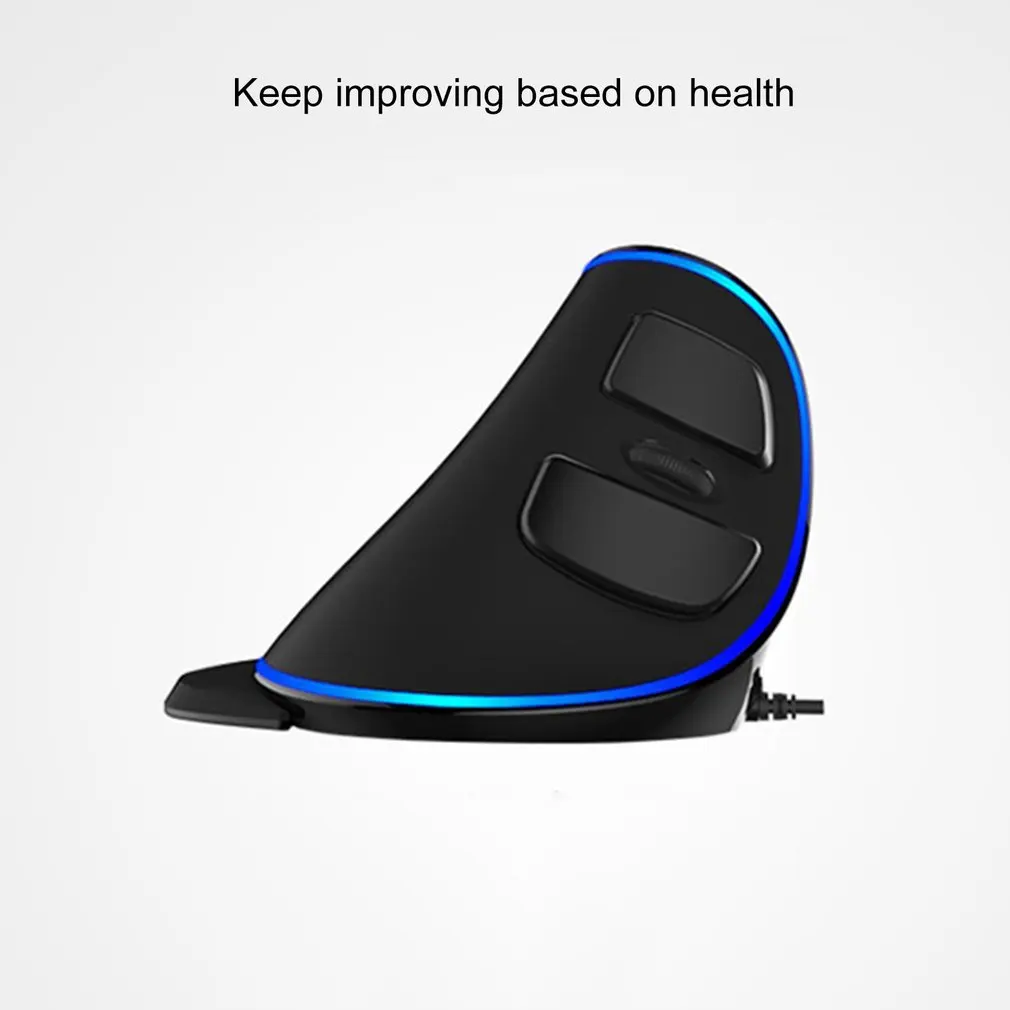 M618 Plus эргономичная Вертикальная игровая проводная мышь 6 кнопок 4000 точек/дюйм