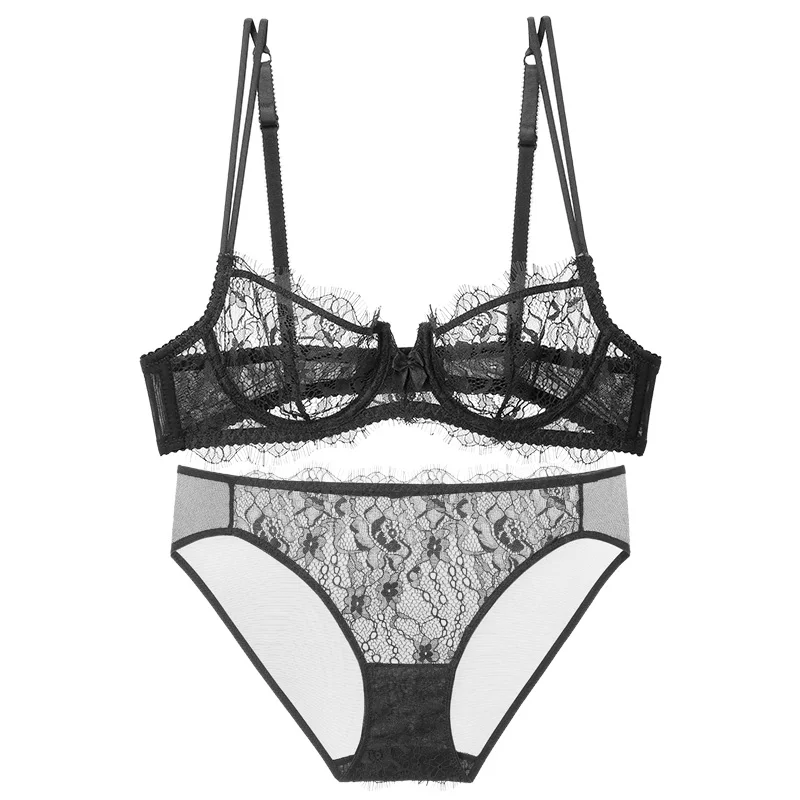 LILYMODA бюстгальтер Беспроводной спортивный бюстгальтер для девочек переходного возраста от Для женщин белье BH вышитая прозрачная вкус кружевной сексуальный бюстгальтер пуш-ап бюстгальтеры пояс нижнее белье