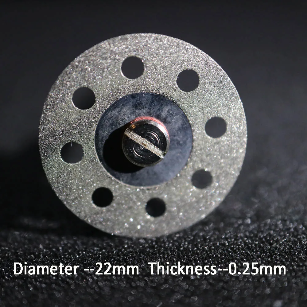 Алмазные диски для стоматологических лабораторий 5 шт. двухсторонние