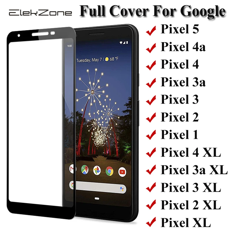 for google pixel 5 4a 5g 4 3 3a 2 1 full cover tempered glass for google pixel xl 2xl 3xl 4 xl screen protector protective film free global shipping
