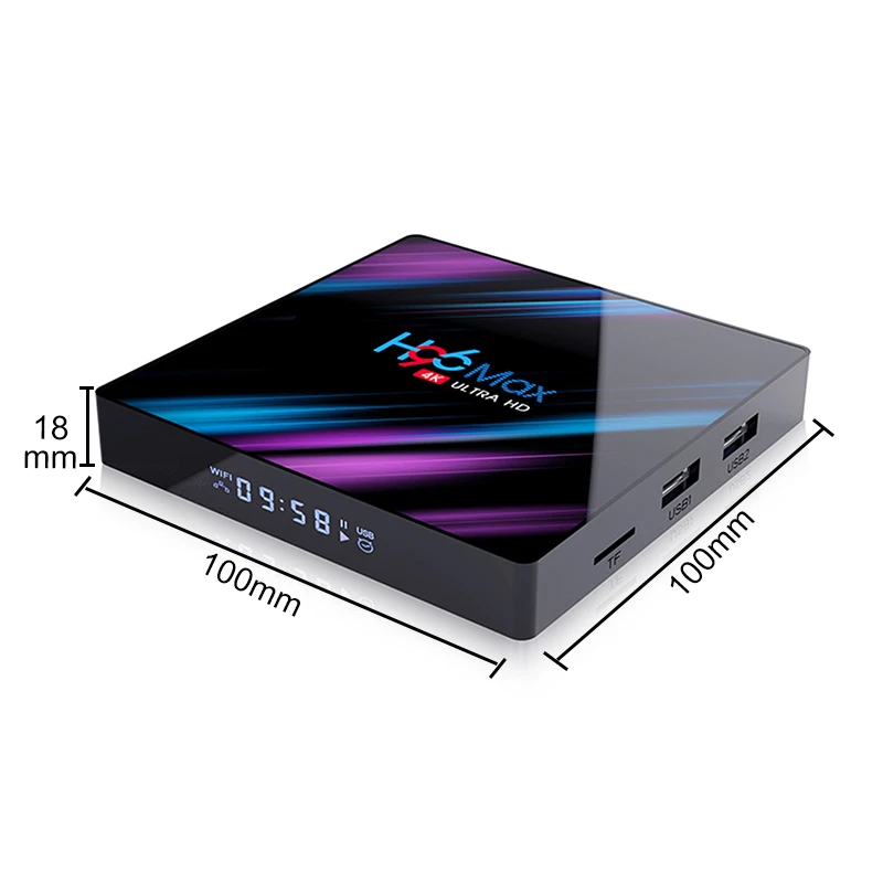 H96 Max ТВ приставка Android 9,0 Смарт ТВ приставка RK3318 4K 2,4G& 5G Wifi BT4.0 H96Max 4GB 64GB медиаплеер Android приставка
