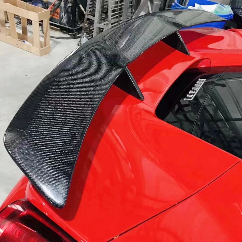 Заднее крыло из углеродного волокна для Ferrari 488 задний спойлер spider GTB | Автомобили
