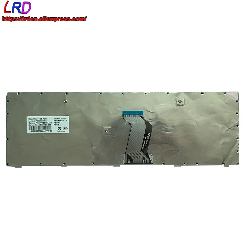 PT португальская Клавиатура для ноутбука Lenovo G500 G510 G505 G700 G710 G500A G700A G710A G505A G500AM G700AT