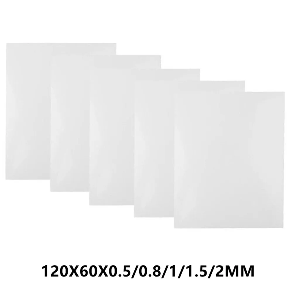 

ABS Plate Model Styrene Sheet For DIY House Ship Aircraft Toy Model Black White Gunpla DIY Reconstruction Rubber Sheet 12X6CM